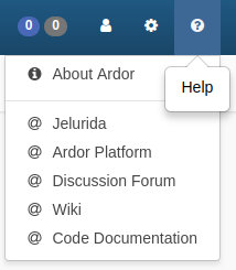 Ardor client-header bar-help menu.jpg